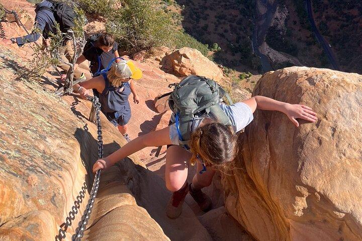 Zion National Park- Private Angels Landing Hike Permit Included