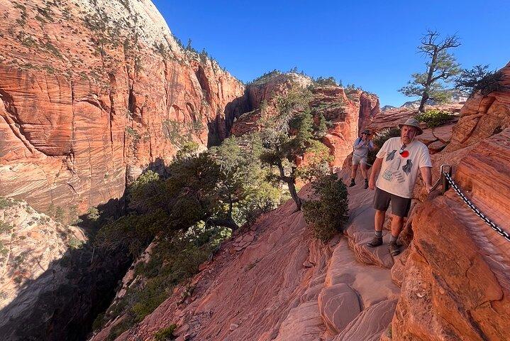 Zion National Park- Private Angels Landing Hike Permit Included