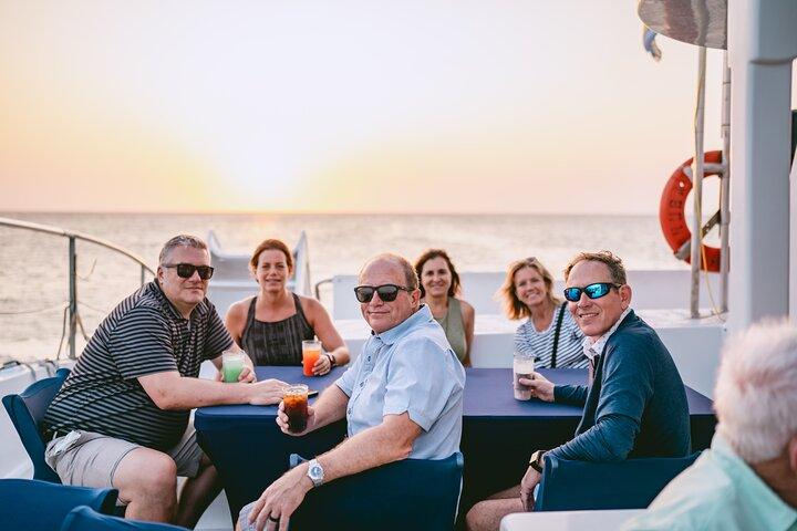 Aruba Sunset Sail Dinner Cruise with Open Bar by Catamaran