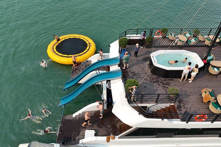 The Halong Catamaran Premium Cruise Day Trip, Outdoor Jacuzzi