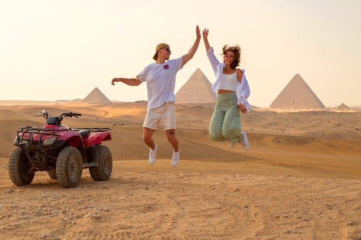 Pyramids of Giza Tour, Camel Ride, ATV, Nile Boat, Old Market