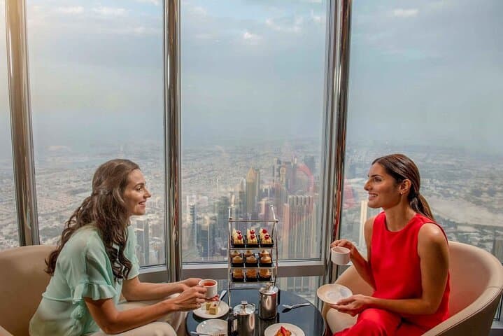 Dubai Burj Khalifa 124th Floor Tickets with Rooftop Dining
