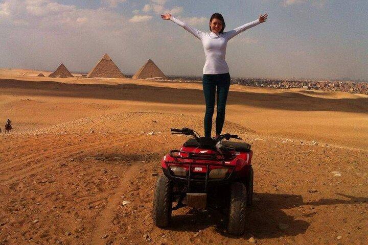 Private Sunset ATV Ride with Pyramids View
