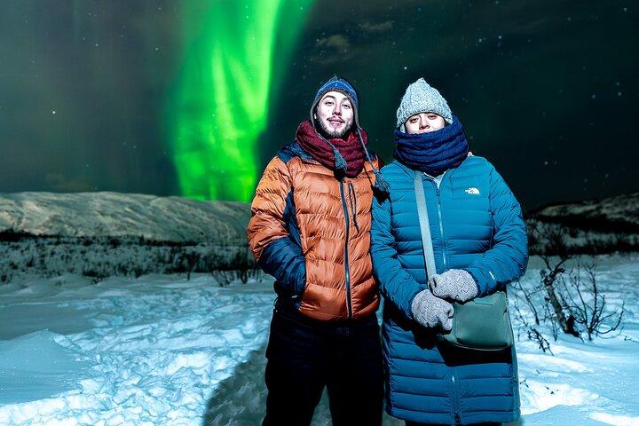 Northern Lights Chase + Photos, Snacks, thermal suits