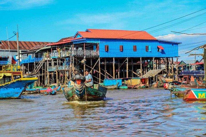Half Day Floating Village at Tonle Sap Lake joined tour