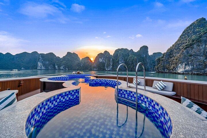 Discover Sung Sot Cave & Titop Island with Halong Symphony Cruise