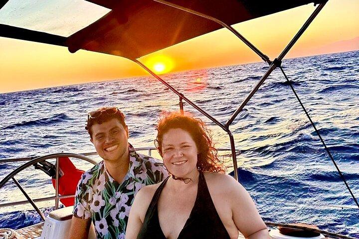 All inclusive Sunset Cruise Delos & Rhenia&swimming stop