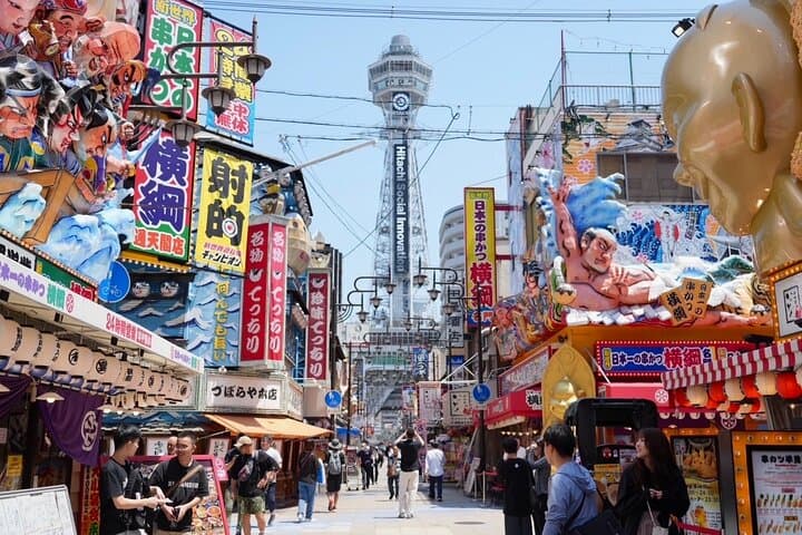Osaka Early Morning Tour with English-Speaking Guide Dotonbori
