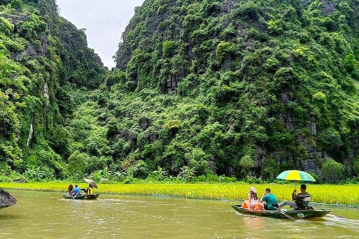 Ninh Binh Discovery: Limousine, Swimming, Biking, Sunset Party