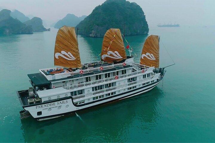 Valentine 5 star Cruise 2-day explore Halong Bay from Hanoi