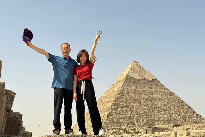 All Inclusive tour to Giza Pyramids and quad bike ride