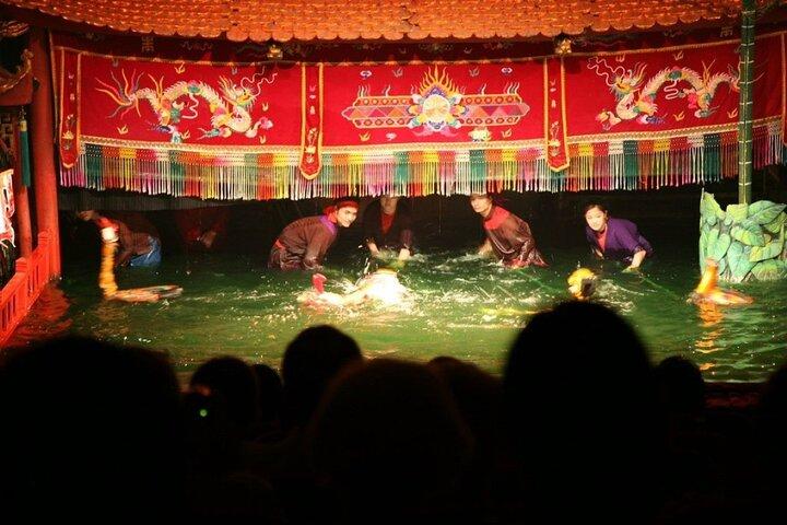 1 Round Hanoi City Public Tour and Water Puppet