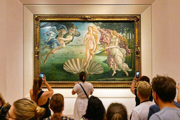 Uffizi Gallery Reserved Entry Ticket With Multilingual Audioguide