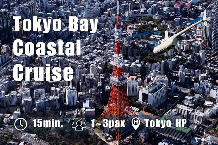 TOKYO Skytree Private Helicopter Tour (15-Min)