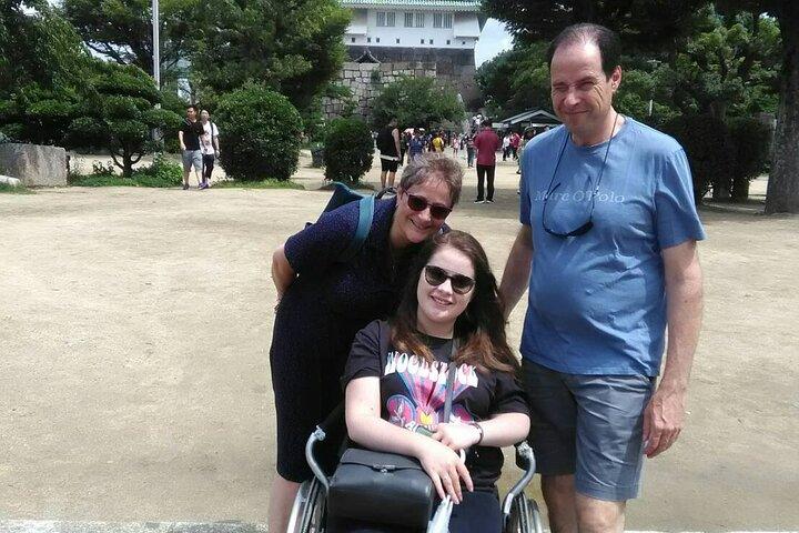 Barrier Free Osaka Private Full Day Tour for Wheelchair Users