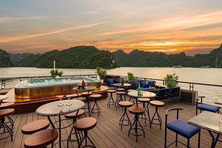 Victory Star Cruise full-day explore Halong Bay from Hanoi
