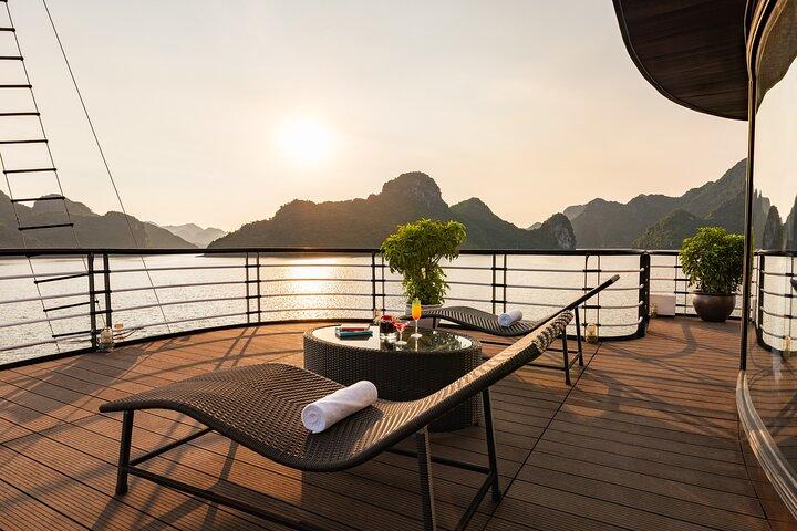 Victory Star Cruise full-day explore Halong Bay from Hanoi