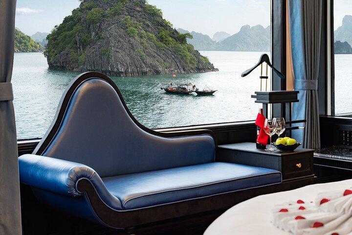 Victory Star Cruise full-day explore Halong Bay from Hanoi