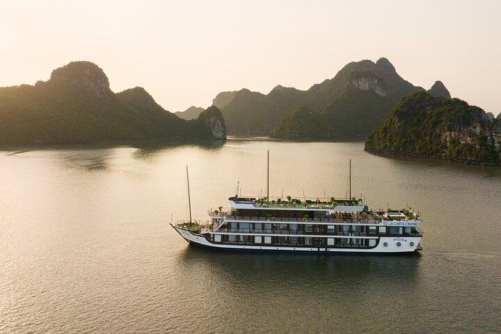 Victory Star Cruise full-day explore Halong Bay from Hanoi