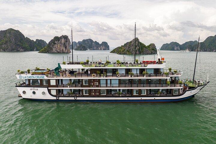 Victory Star Cruise full-day explore Halong Bay from Hanoi