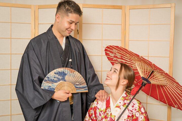 Tokyo, Shibuya: Pro Photography in KIMONO / English-friendly