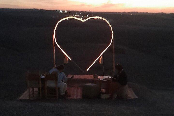 Marrakech Desert Agafay Sunset Dinner Show & Hotel Transfer