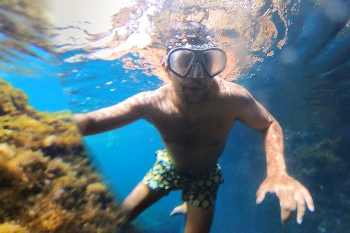 Snorkeling Experience Haxhi Aliu Cave & Ionian Cliffs