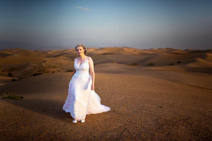 Hire Photographer – Marrakesh, Outfit Photoshoot in Agafay Desert