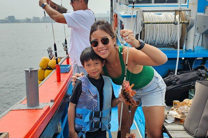 Jeju Hidden Gem Sea Boat Fishing Tour with Lunch