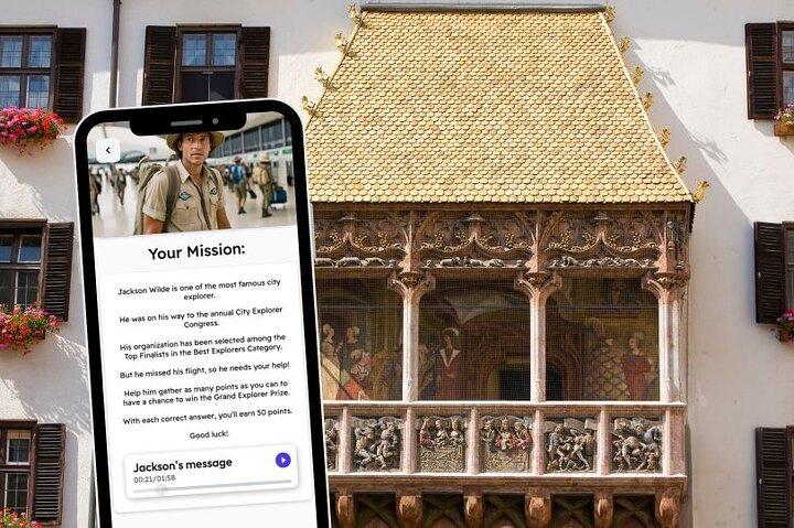 Innsbruck Exploration Game and City Tour on your Phone