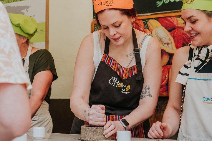 Bean to Bar Chocolate Workshop in ChocoMuseo Cusco