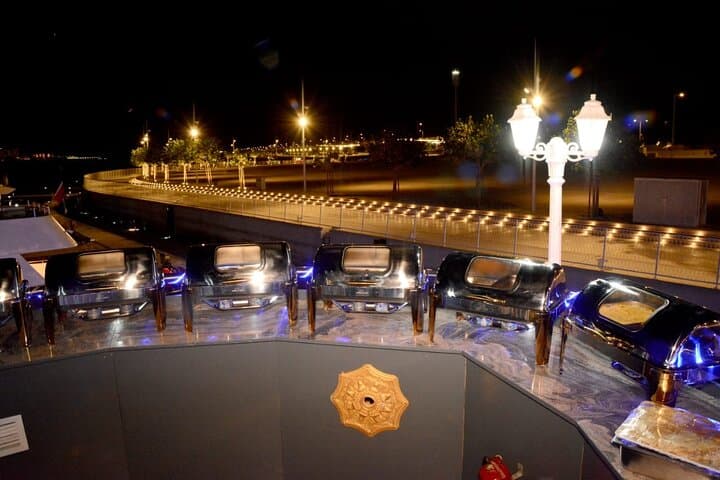 Dubai Marina Unique Dhow Cruise Buffet Dinner and live show
