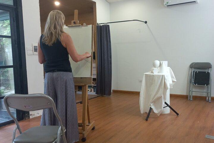 Beginner Painting & Drawing Class in Hanoi – Art Tutor Hanoi