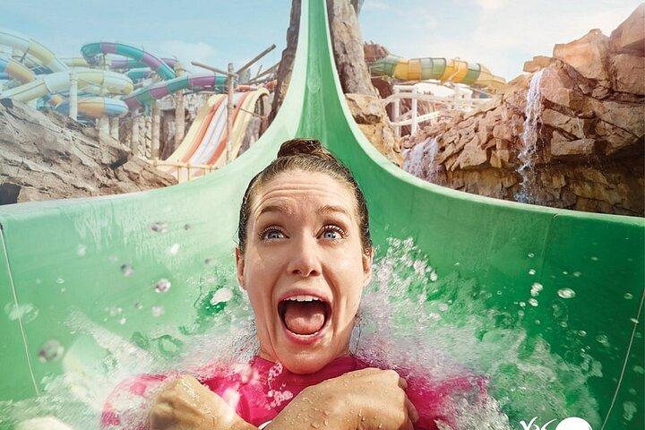 Abu Dhabi Yas Waterworld Entry Tickets with Optional Transport