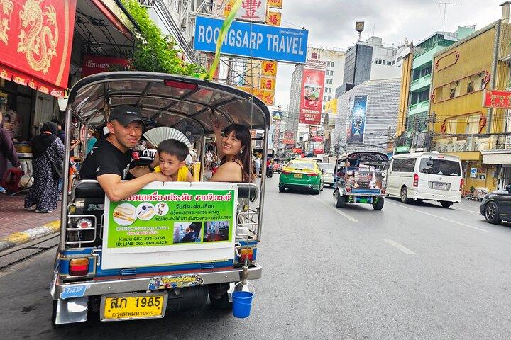 Bangkok TUK TUK Twilight Cultures Market and Food Taste