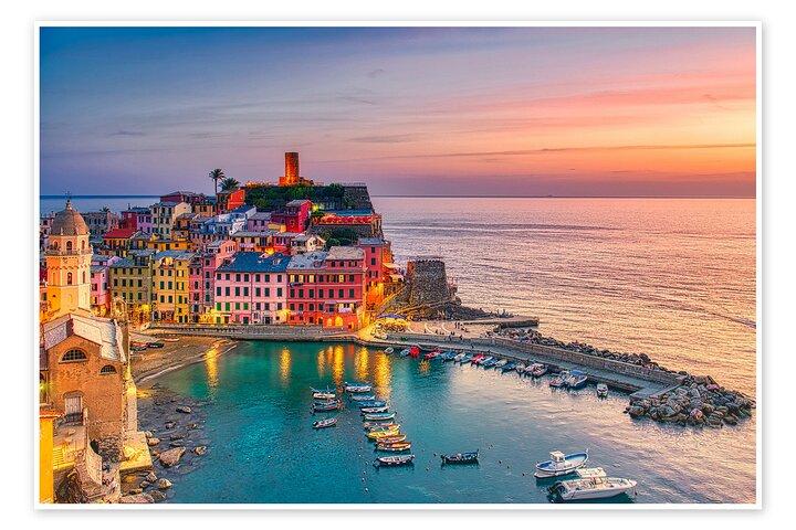 Cinque Terre Boat Tour with Aperitif