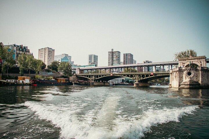 Private Cruise In Paris aboard a Riva-style boat