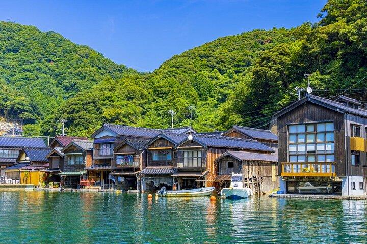 Exclusive Amanohashidate View Land & Ine Bay Cruise from Osaka