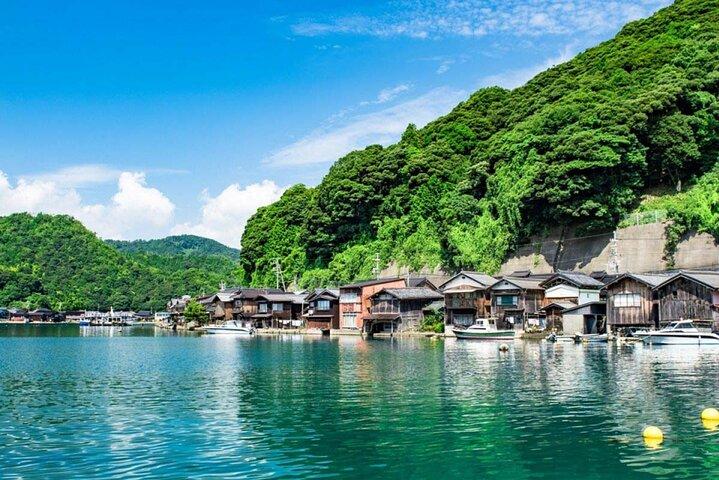 Exclusive Amanohashidate View Land & Ine Bay Cruise from Osaka