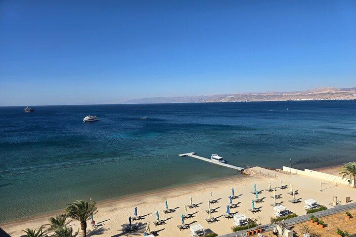 Private Full Day Tour to Aqaba Red Sea from Wadi Rum