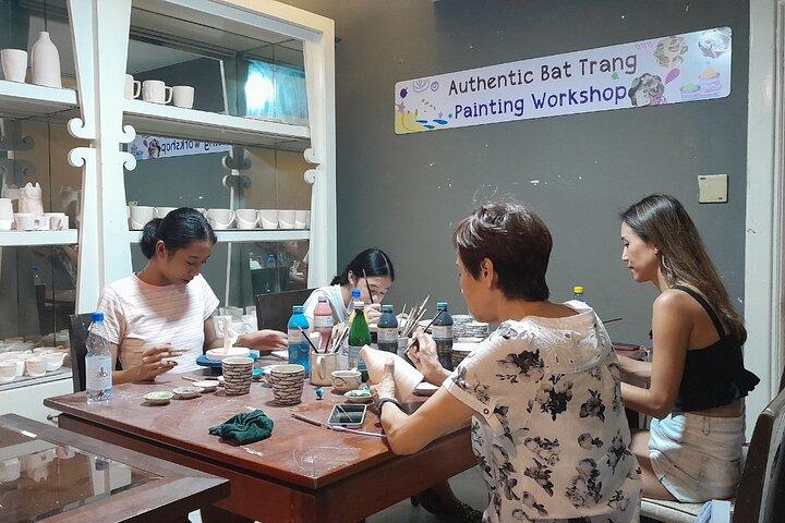 2.5 hours Ceramics Painting Workshop In Hanoi Old Quarter