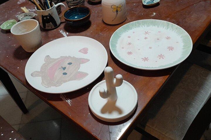 2.5 hours Ceramics Painting Workshop In Hanoi Old Quarter