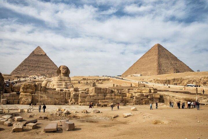 Private Half Day Tour to Giza Pyramids & Great Sphinx with Guide