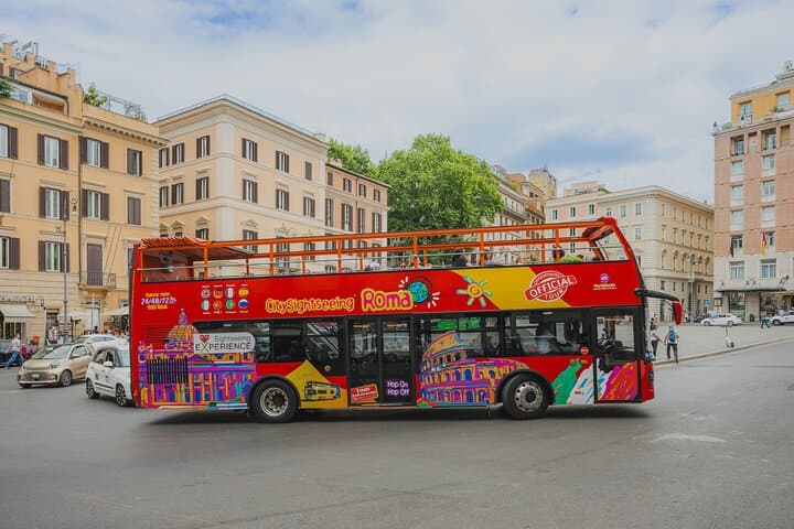 City Sightseeing Rome Hop-On Hop-Off Bus Tour