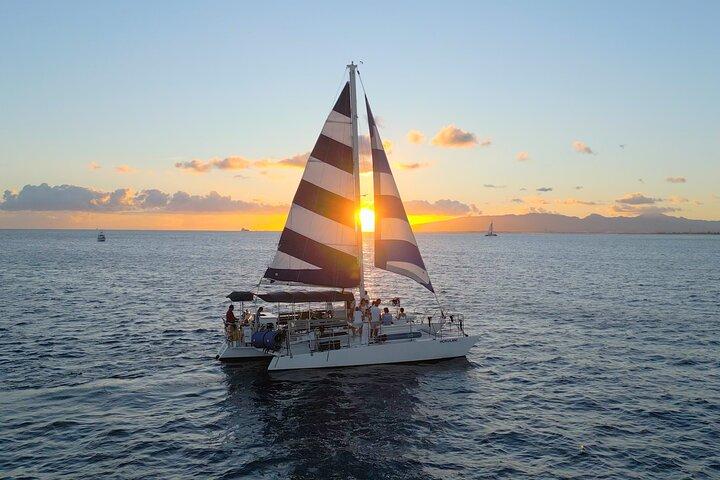 Best Waikiki Sunset Cruise: BYOB Sunset Sail with Swimming