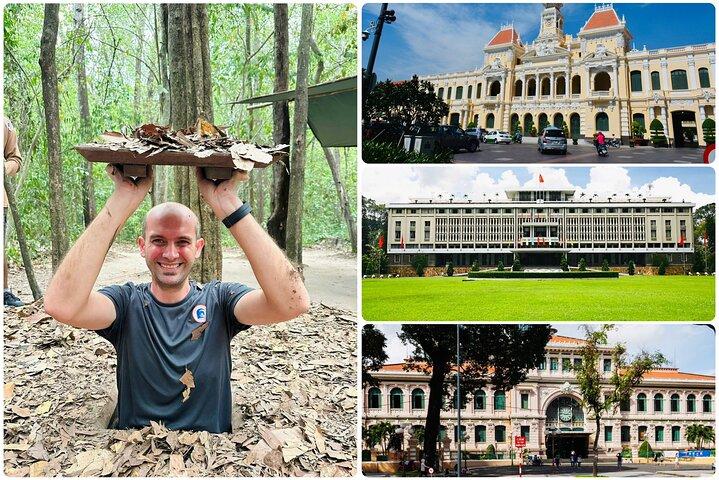 From HCM: Cu Chi Tunnels & Highlights City Full-Day Tour