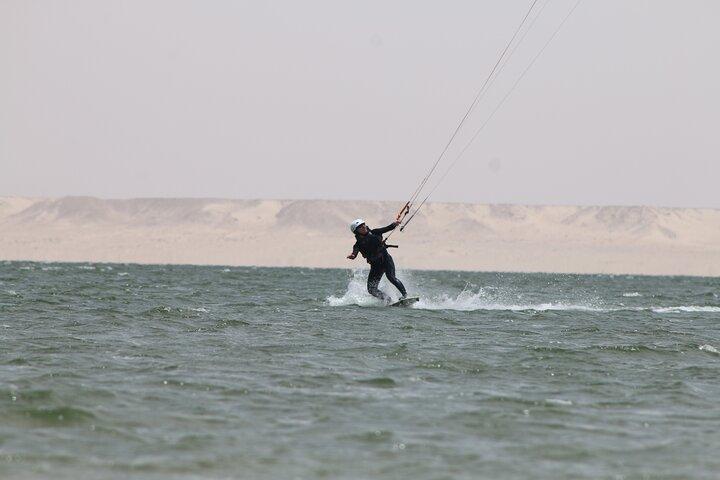 Luxury Kitesurf Safari in Dakhla Morocco | 4x4 Pickup & IKO Coach