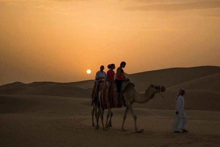 Agafay Quad Bike, camel ride, sunset, dinner & show