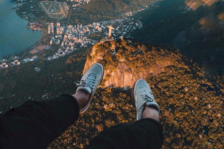 Rio de Janeiro: 35 Minutes Doors Off Helicopter Tour Christ