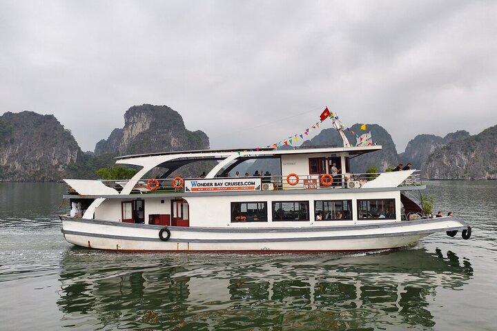 Wonderbay Cruise Halong Day Trip from Hanoi (Small Group on Boat)